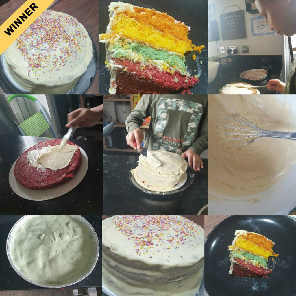 Rainbow Cake Winner - Ascent Fostering Agency